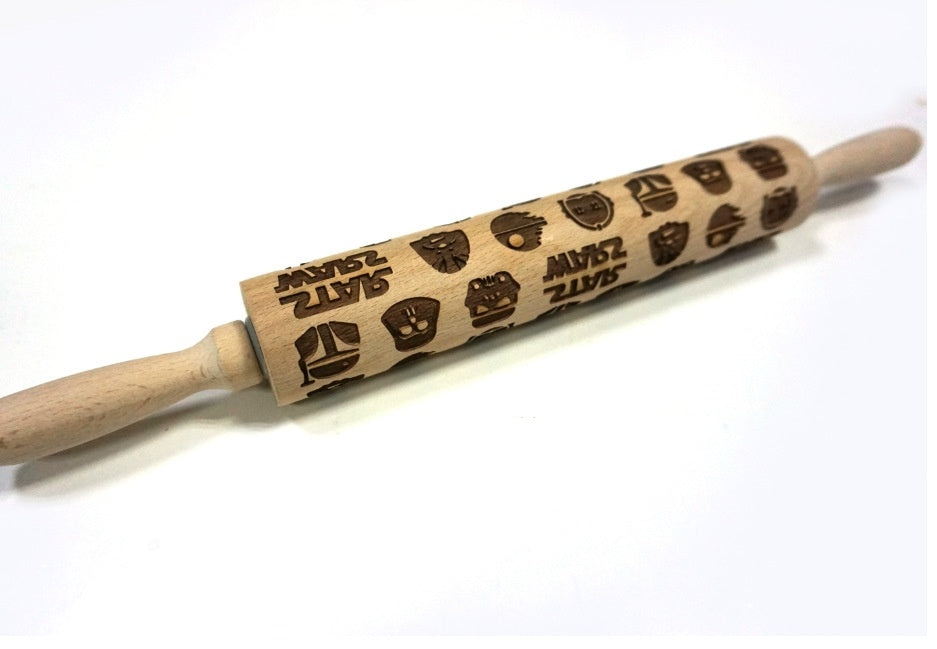 Rolling Pin Christmas Embossing null