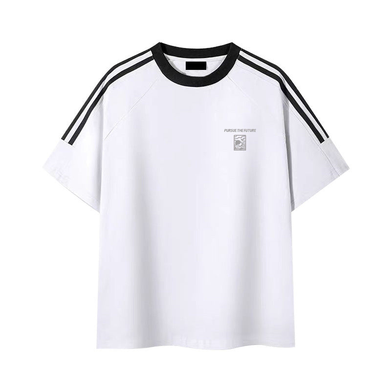 Short Sleeve Men's New Cotton T-shirt