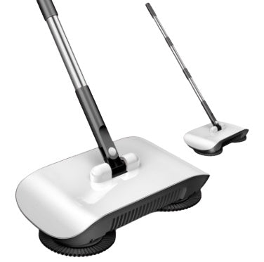 Hand Push Sweeper Household Broom Dustpan Mop Floor All-in-one Machine Gift Mop Sweeper null