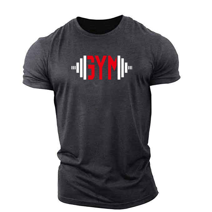 Popular Male Style GYM Muscle Brother Short Sleeves null