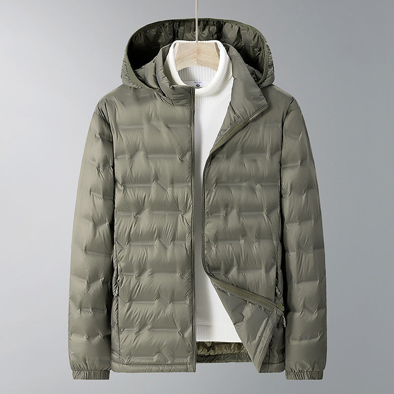 Graphene Casual Hooded Down Jacket