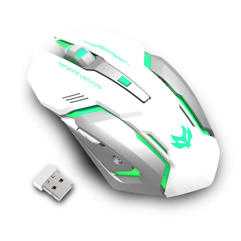 Wireless Charging Silent Gaming Mouse Machinery null