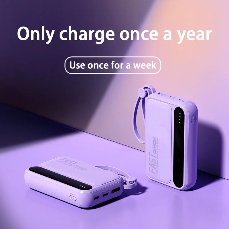120W 500000mAh PowerBank Large Capacity 4 In1 Cables Intelligent Digital Display Light Portable Powerbank For iPhone Huawei 2026 White 50000mAh 120W 500000mAh PowerBank Large Capacity 4 In1 Cables Intelligent Digital Display Light Portable Powerbank For iPhone Huawei 2026 - shop_name