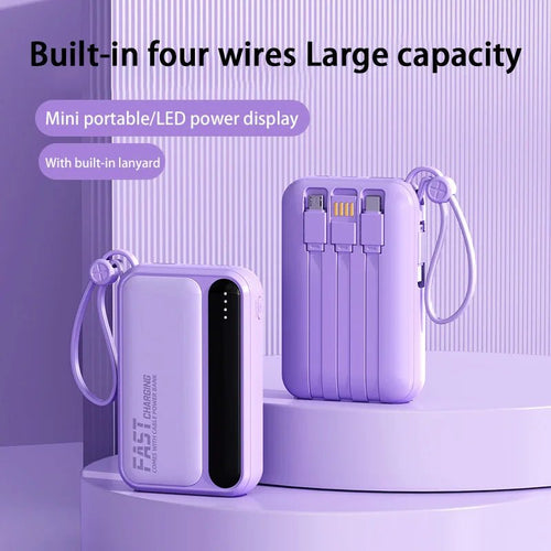 120W 500000mAh PowerBank Large Capacity 4 In1 Cables Intelligent Digital Display Light Portable Powerbank For iPhone Huawei 2026 White 50000mAh 120W 500000mAh PowerBank Large Capacity 4 In1 Cables Intelligent Digital Display Light Portable Powerbank For iPhone Huawei 2026 - shop_name