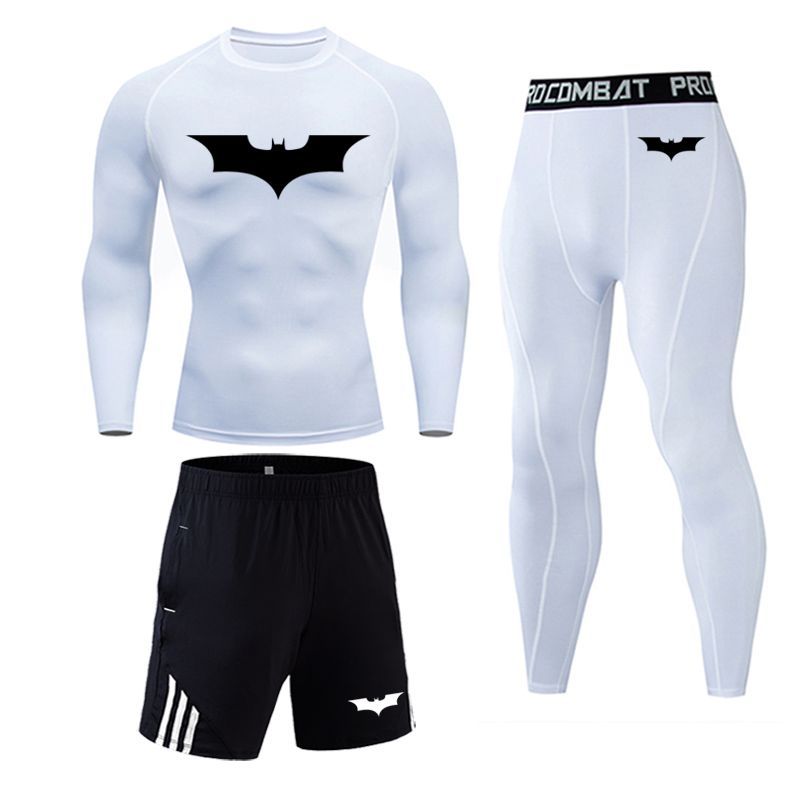 Men's sportswear quick-drying fitness suit gym fitness clothes null