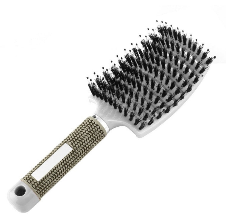 Hairbrush Anti Klit Brushy Haarborstel Women Detangler Hair Brush Bristle Nylon Scalp Massage  Teaser Hair Brush Comb null