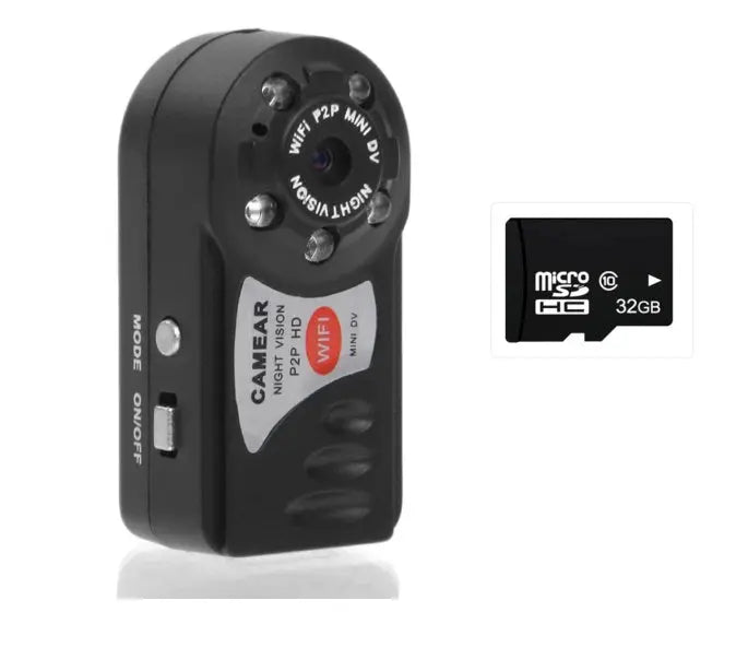 Mini WiFi Camera Wireless Securiy Video Camera With Infrared Night Vision Wireless DVR null