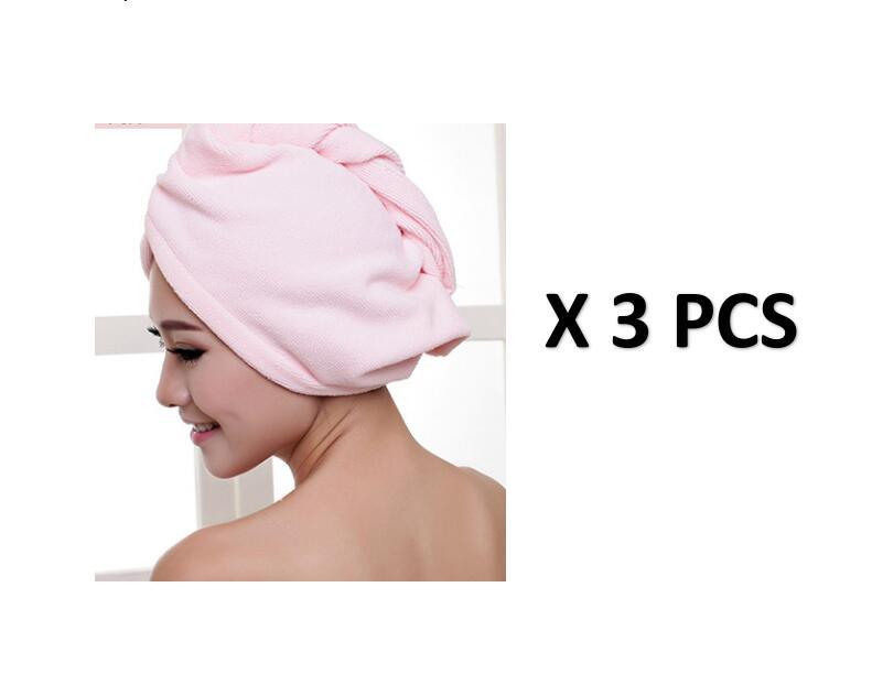 Women's Hair Dryer Cap, Absorbent Dry Hair Towel null