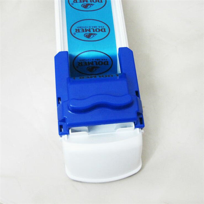 Alt Tag: Home Sushi Machine, Meat, Fruit and Vegetable Tools, Fashion and Creative Kitchen Gadget blue sushi roller press for vegetable and meat rolls