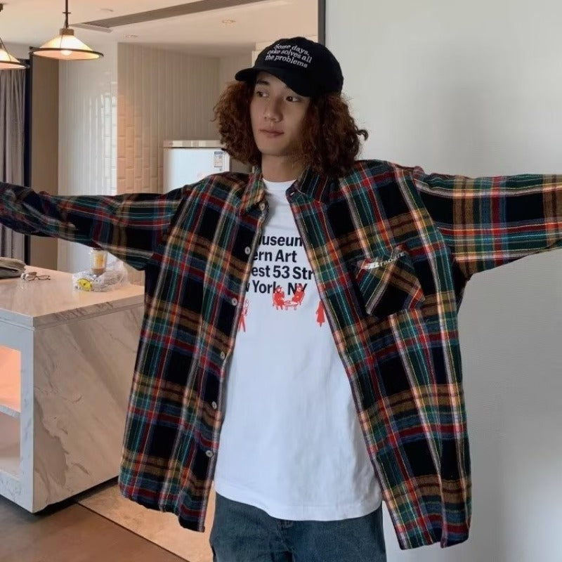 Trendy Loose Casual Jacket For Spring And Fall