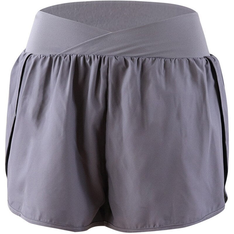 Gym shorts women loose summer quick-drying null