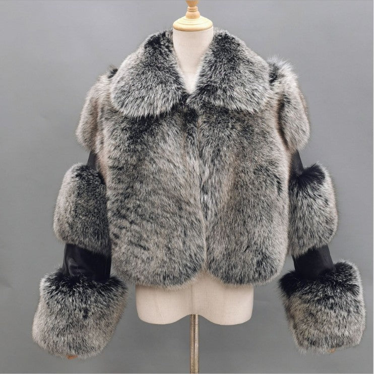 European And American Fur Coat Women's Clothing