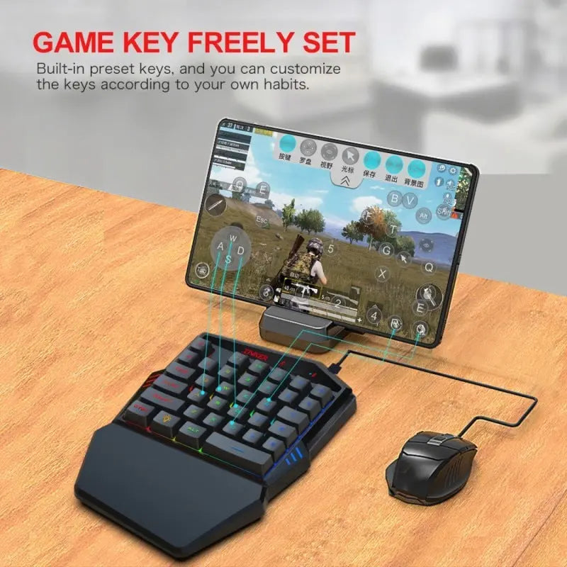 Gaming Keyboard Throne One Mouse Set null