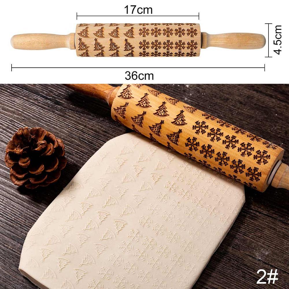 Rolling Pin Christmas Embossing null