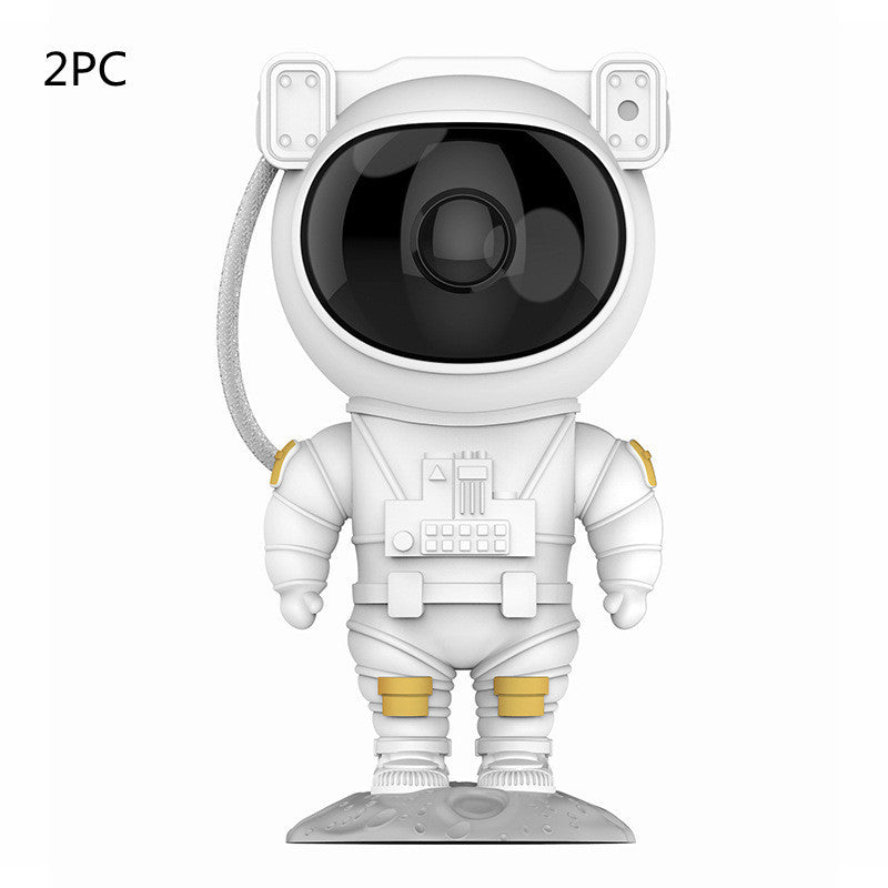 Creative Astronaut Galaxy Starry Sky Projector Nightlight USB Atmospher Bedroom Table Lamp null