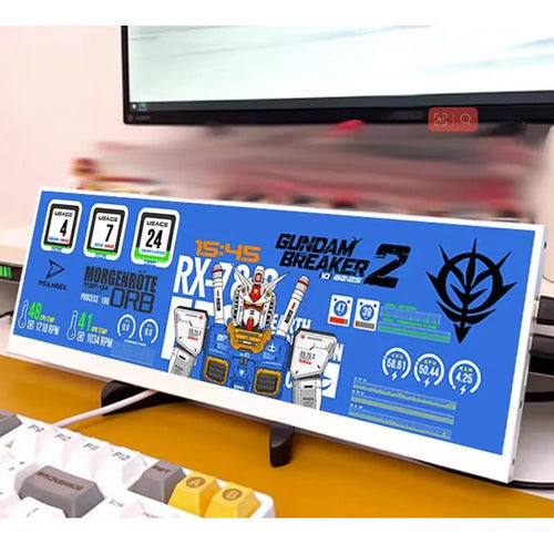 14 Inch 4K Portable Monitor 3840*1100 Type - C USB Stretched Bar 14" Touch Screen Car Sub - monitor Gaming Console No Touch White 14 Inch 4K Portable Monitor 3840*1100 Type - C USB Stretched Bar 14" Touch Screen Car Sub - monitor Gaming Console - shop_name