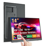 14 Inch Portable Touch Monitor Non - touch optional 16:10 400cd/m2 Gaming Computer Expand Display For XBox PS4/5 Switch Loptop Touch Screen Version 14 Inch Portable Touch Monitor Non - touch optional 16:10 400cd/m2 Gaming Computer Expand Display For XBox PS4/5 Switch Loptop - shop_name