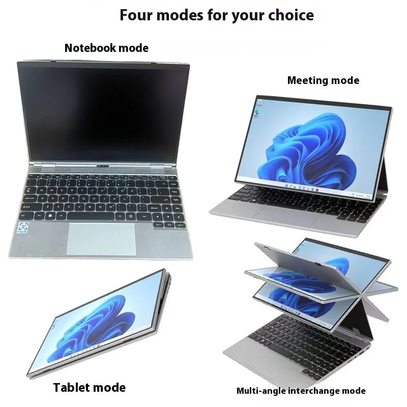 14 - Inch Touchscreen 2 - in - 1 Slim Laptop PC Tablet Intel N95 512G 256G 1TB for Cross - Border Business Office New US Plug Can OEM Silver 14 - Inch Touchscreen 2 - in - 1 Slim Laptop PC Tablet Intel N95 512G 256G 1TB for Cross - Border Business Office New US Plug Can OEM - shop_name