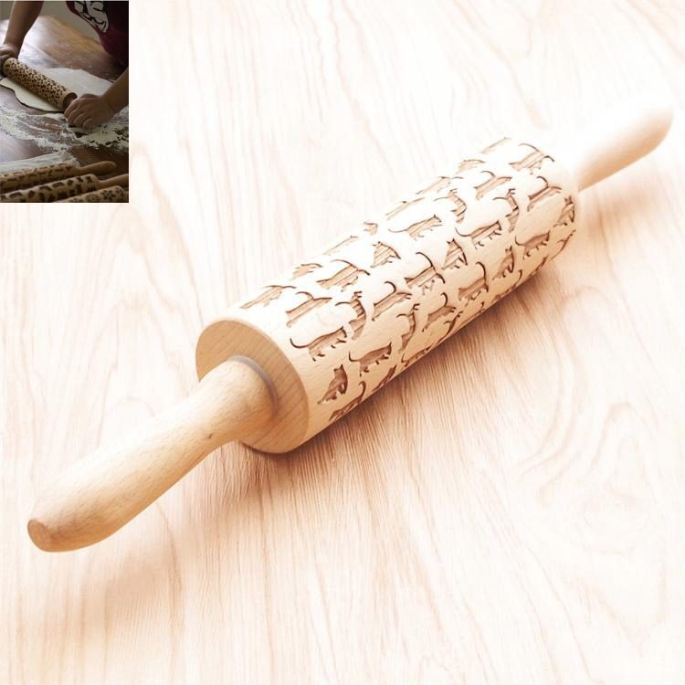 Rolling Pin Christmas Embossing null