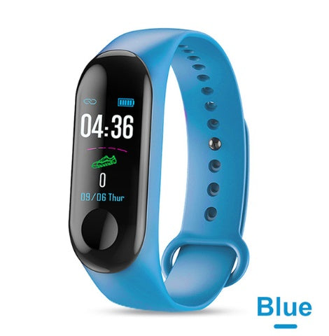 Compatible With , Smart Bracelet Heart Rate And Blood Pressure Exercise Meter Step Information Push Smart Reminder Color Bracelet null