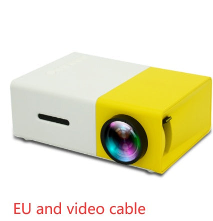 Portable Projector 3D Hd Led Home Theater Cinema HDMI-compatible Usb Audio Projector Yg300 Mini Projector null