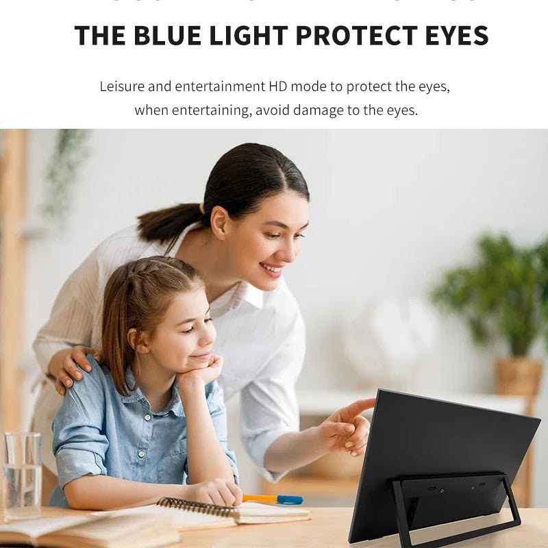 14.1 Inch Touch Screen Portable Monitor 100%sRGB 400cd/m2 Gaming Computer Expand Display For XBox PS4/ 5 Switch Loptop B141 - SZF06L6 - T 14.1 Inch Touch Screen Portable Monitor 100%sRGB 400cd/m2 Gaming Computer Expand Display For XBox PS4/ 5 Switch Loptop - shop_name