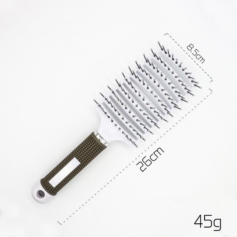 Hairbrush Anti Klit Brushy Haarborstel Women Detangler Hair Brush Bristle Nylon Scalp Massage  Teaser Hair Brush Comb null