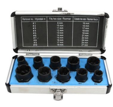 Non-Slip Broken Nut Bolt Extractor Sleeve