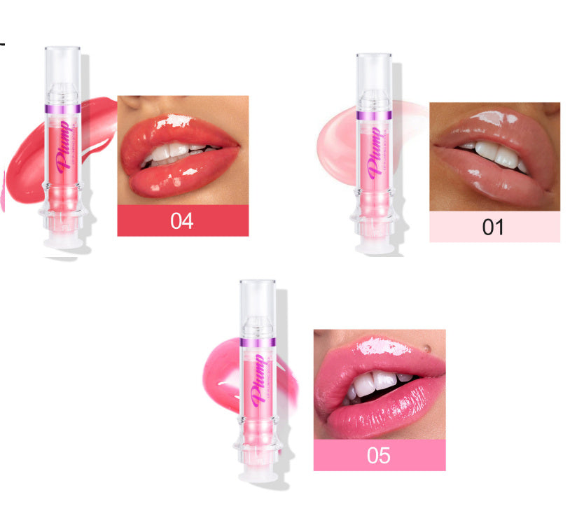 New Tube Lip Rich Lip Color Slightly Spicy Lip Honey Lip Glass Mirror Face Lip Mirror Liquid Lipstick null