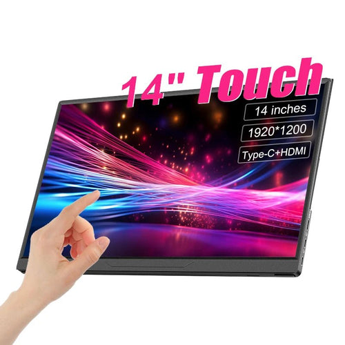14inch Portable Monitor Touch Ultra - thin 1200P IPS USB - C HDMI External Second Screen for Laptop PC Cell Phone Switch PS4/5 Xbox Without Touch 14inch Portable Monitor Touch Ultra - thin 1200P IPS USB - C HDMI External Second Screen for Laptop PC Cell Phone Switch PS4/5 Xbox - shop_name