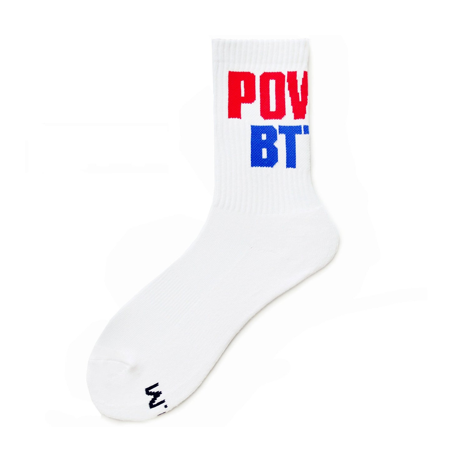 Sports and fitness socks with high top Terry bottom null