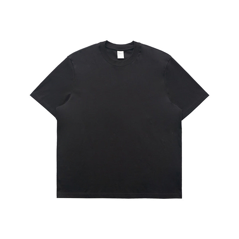 Light Luxury Long-staple Cotton Solid Color T-shirt