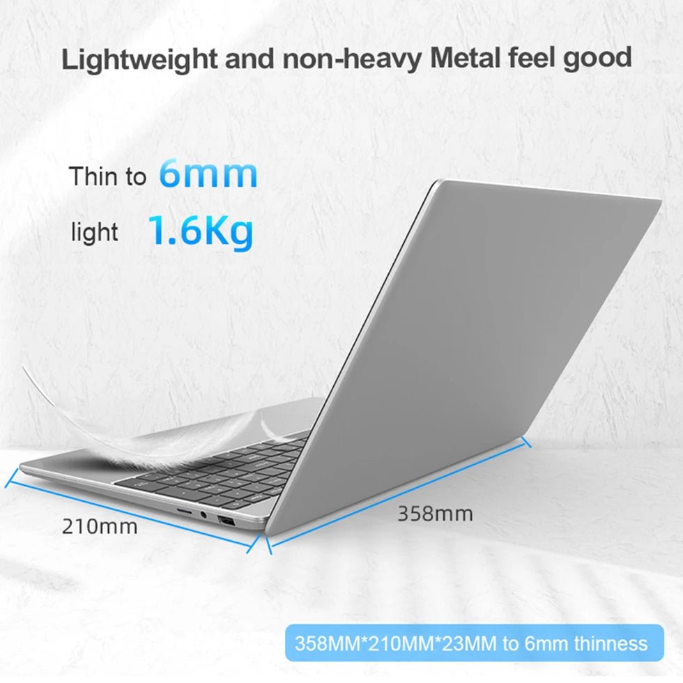 15.6 Inch N5095 Laptop Lightweight Portable Business Entertainment 16G 32G Office Laptop Black 15.6 Inch N5095 Laptop Lightweight Portable Business Entertainment 16G 32G Office Laptop - shop_name