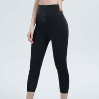 Women's High-waisted Full-coated Sweat-wicking Sports Pants With Buttock Lifting