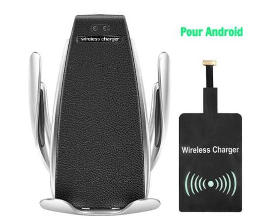 Car Wireless Charger 10W Induction Car Fast Wireless Charging With Car Phone Holder S5 null