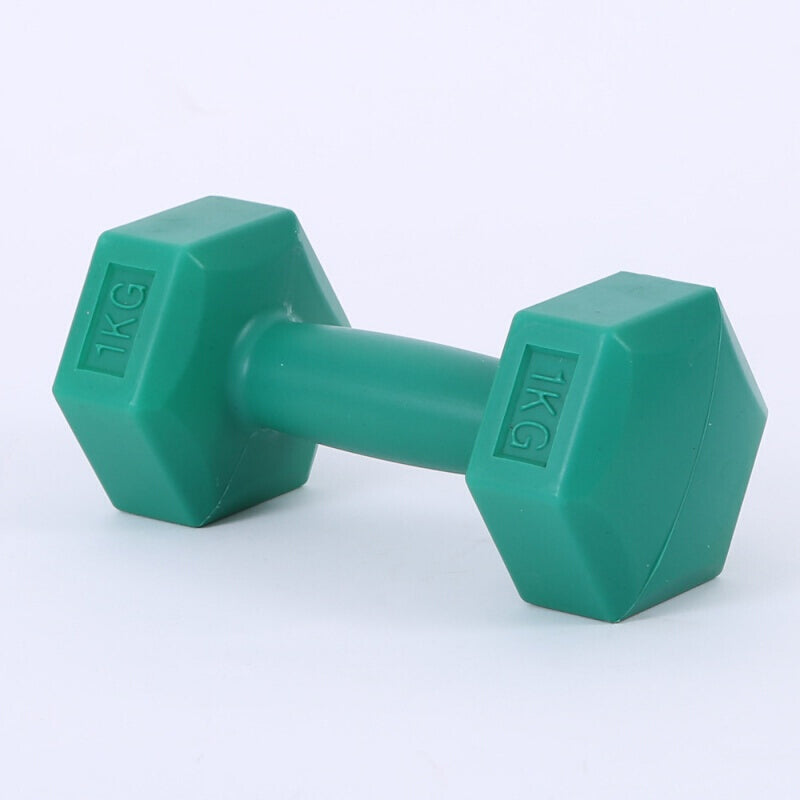 Ladies Gym Aerobics Filling Sand Hexagon Dumbbell null