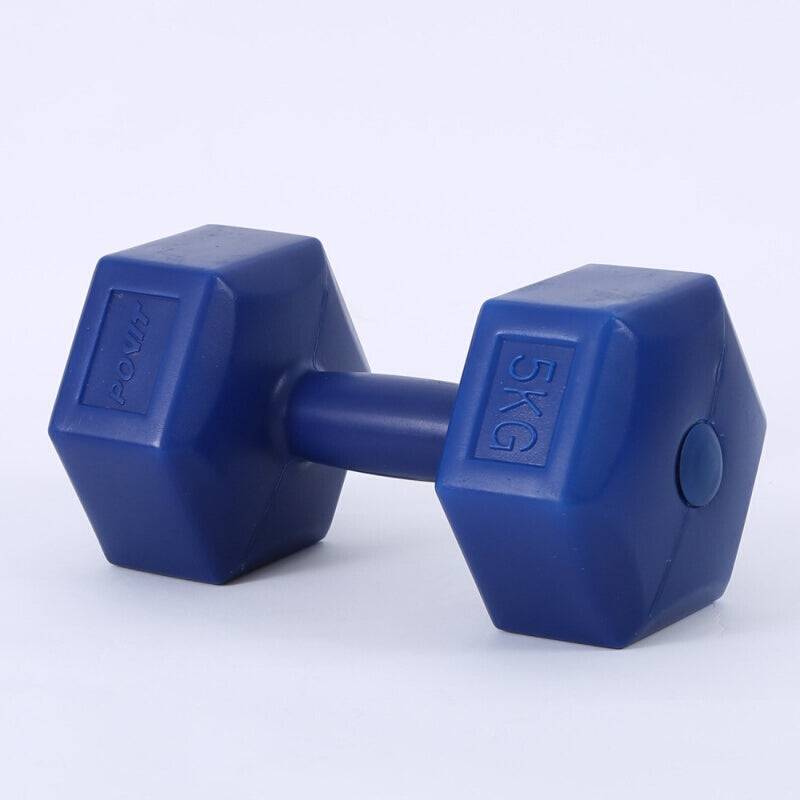 Ladies Gym Aerobics Filling Sand Hexagon Dumbbell null