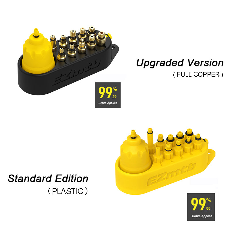 Outil général pour la vidange et le remplissage des freins à disque de vélo