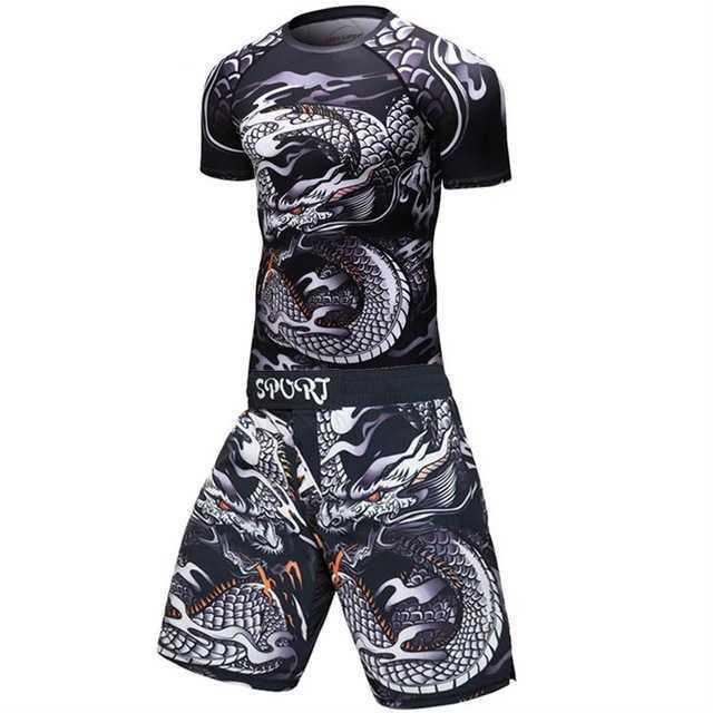 Male Sport Suit Men Running Clothes Sport Wear Yoga Set null