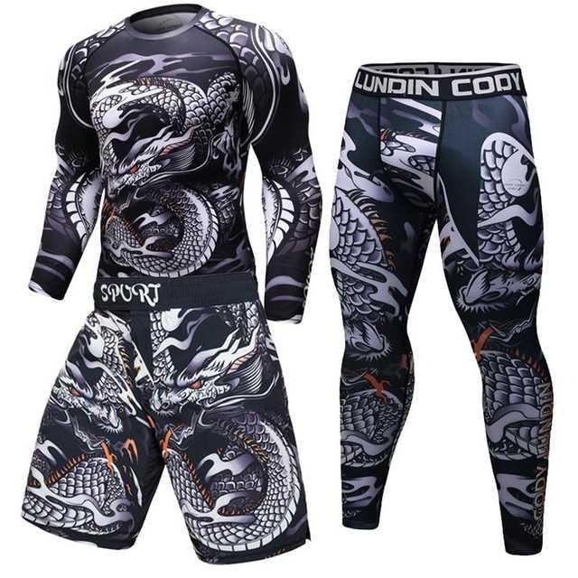 Male Sport Suit Men Running Clothes Sport Wear Yoga Set null