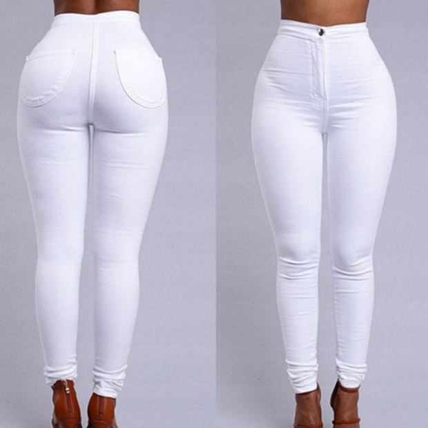 Fashion elastic jeans women leggings ladies null