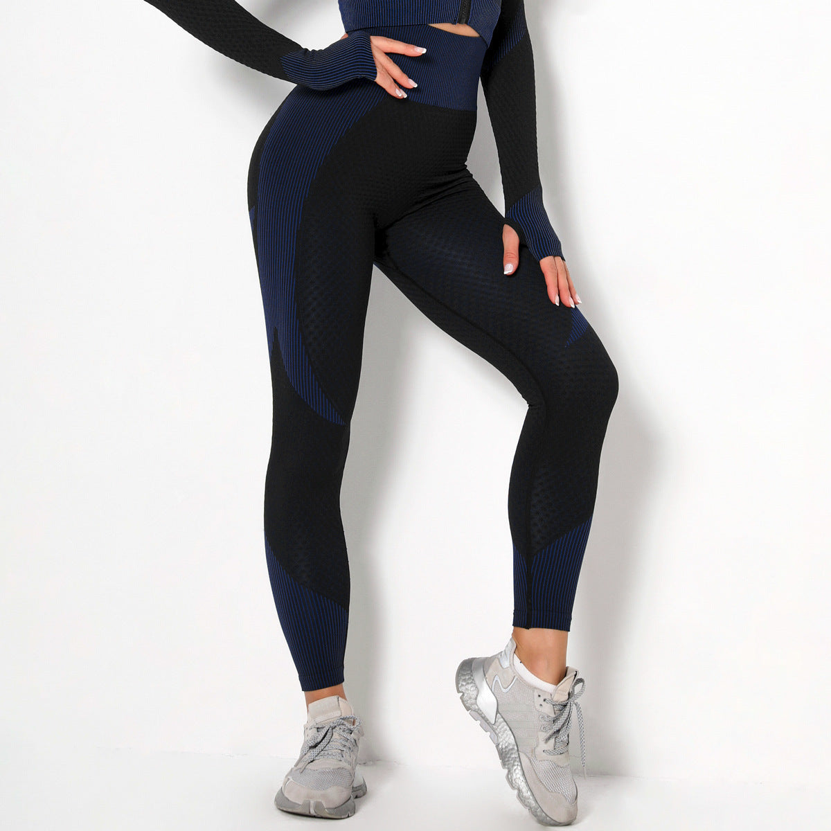 Yoga sets female sport gym suit null