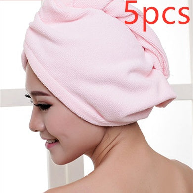 Women's Hair Dryer Cap, Absorbent Dry Hair Towel null