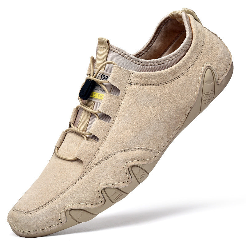 Sports Soft Sole All-Match Leather Casual Shoes null