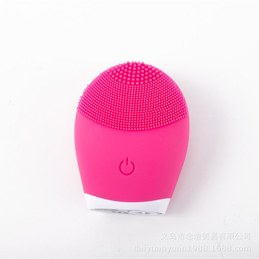 Electric Ultrasonic Silicone Facial Cleanser null