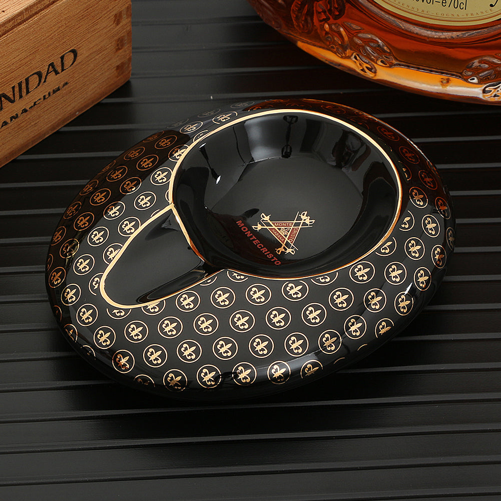 Cigar Ashtray Ceramic Portable Cigar Extinguisher Cuban Cigar Ashtray