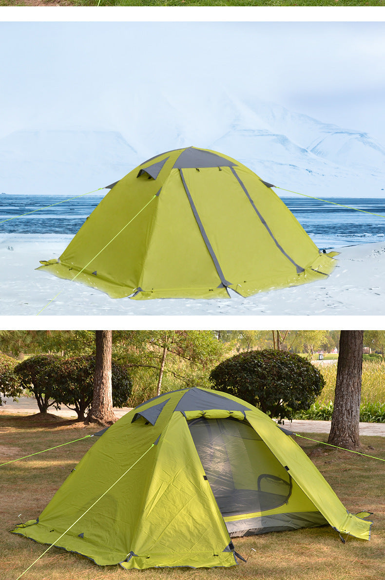 Desert Fox Outdoor Tent Camping Double Love Aluminum Tent null