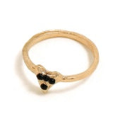 Multi-Piece Ring Ring With Diamonds Exaggerated Emerald Snake-Shaped Joint Ring 7-Piece Set