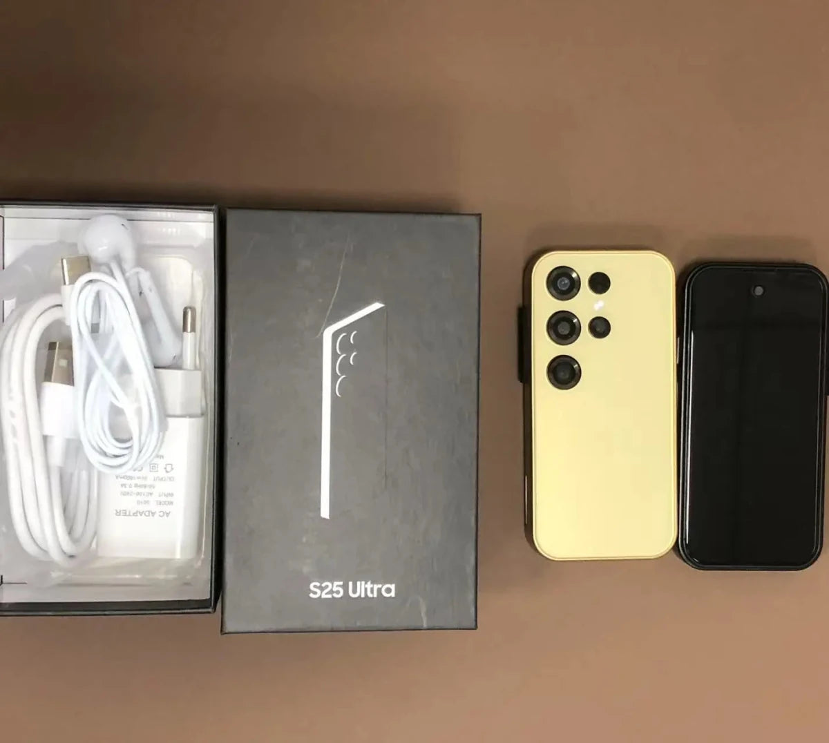 16+1TB S25 Ultra 4 Inch 5G Smartphone Unlocked Dual SIM Android 14 Gaming Global Version Mini Touch Screen S25 ULTRA Smart Phone Yellow 16+1TB S25 Ultra 4 Inch 5G Smartphone Unlocked Dual SIM Android 14 Gaming Global Version Mini Touch Screen S25 ULTRA Smart Phone - shop_name