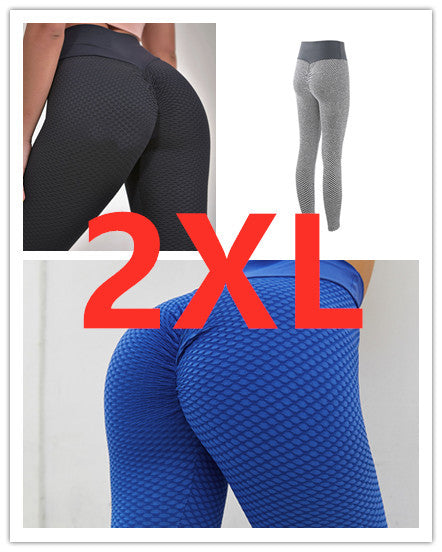 Plaid Leggings Fitness Yoga Pants Women's Seamless High Waist Breathable Gym Leggings null